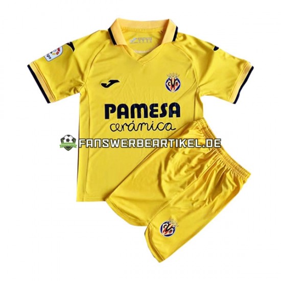 Trikot Villarreal CF Kinder Heimausrüstung 2022-2023 Kurzarm