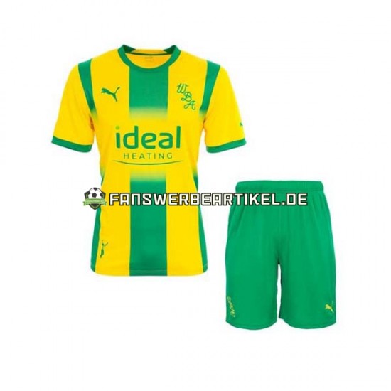 Trikot West Bromwich Albion Kinder Auswärtsausrüstung 2022-2023 Kurzarm