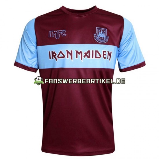 Iron Maiden Trikot West Ham United Herren Heimausrüstung Kurzarm