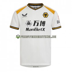 Trikot Wolverhampton Wanderers Herren Ausweich ausrüstung 2022-2023 Kurzarm