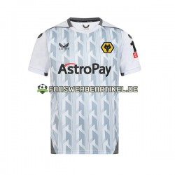 Trikot Wolverhampton Wanderers Herren Ausweich ausrüstung 2023-2024 Kurzarm