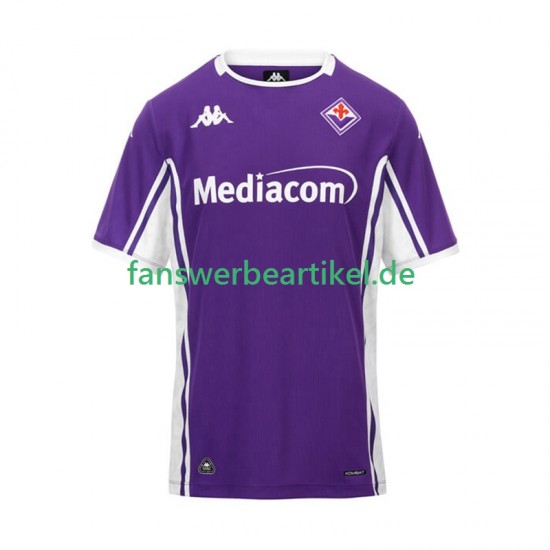 Trikot AC Florenz Herren Heimausrüstung 2025-2026 Kurzarm