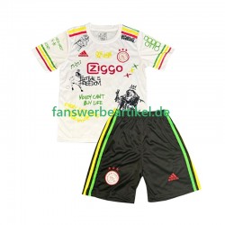 Bob Marley Special Trikot Ajax Amsterdam Kinder Heimausrüstung 2025-2026 Kurzarm