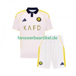 Al Nassr Trikot Kinder Ausweich ausrüstung 2025-2026 Kurzarm