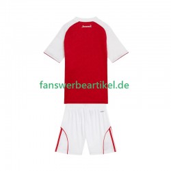 Trikot Arsenal Kinder Heimausrüstung 2025-2026 Kurzarm