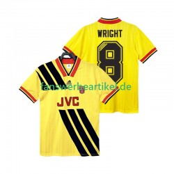 WRIGHT 8 Retro 1993 Trikot Arsenal Herren Auswärtsausrüstung 1994 Kurzarm