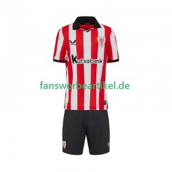 Trikot Athletic Bilbao Kinder Heimausrüstung 2025-2026 Kurzarm