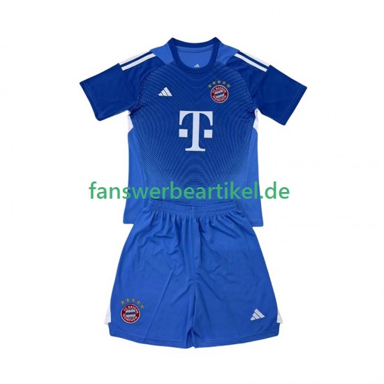 Torwart Trikot FC Bayern München Kinder Auswärtsausrüstung 2025-2026 Kurzarm