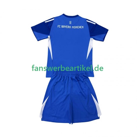 Torwart Trikot FC Bayern München Kinder Auswärtsausrüstung 2025-2026 Kurzarm