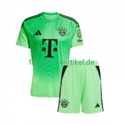 Torwart Trikot FC Bayern München Kinder Heimausrüstung 2025-2026 Kurzarm