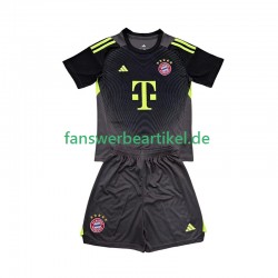 Torwart Trikot FC Bayern München Kinder Ausweich ausrüstung 2025-2026 Kurzarm
