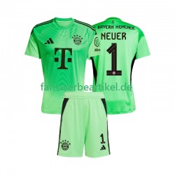 Manuel Neuer 1 Torwart Trikot FC Bayern München Kinder Heimausrüstung 2025-2026 Kurzarm