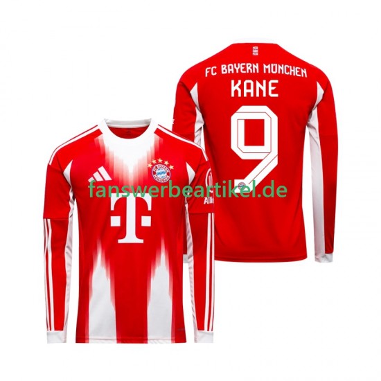 Harry Kane 9 Trikot FC Bayern München Herren Heimausrüstung 2025-2026 Langarm