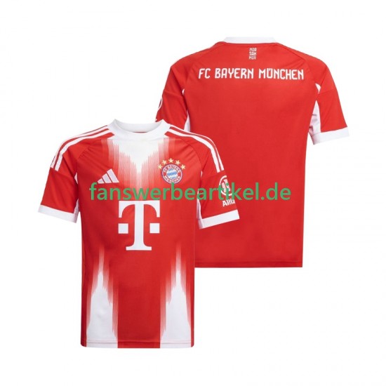 Trikot FC Bayern München Herren Heimausrüstung 2025-2026 Kurzarm