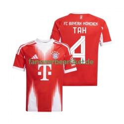 Jonathan Tah 4 Trikot FC Bayern München Herren Heimausrüstung 2025-2026 Kurzarm