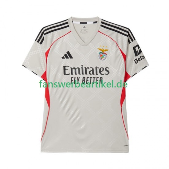 Trikot Benfica Herren Auswärtsausrüstung 2025-2026 Kurzarm