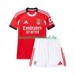 Trikot Benfica Kinder Heimausrüstung 2025-2026 Kurzarm