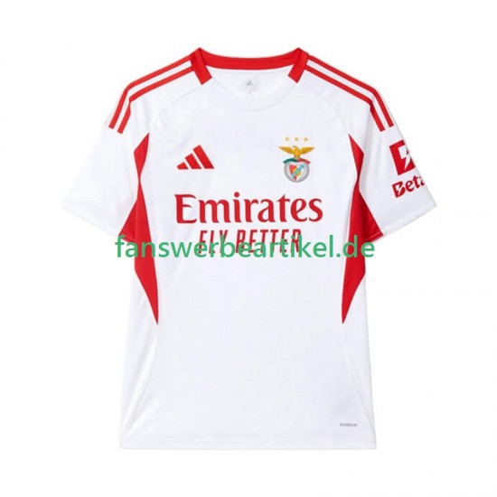 Trikot Benfica Herren Ausweich ausrüstung 2025-2026 Kurzarm