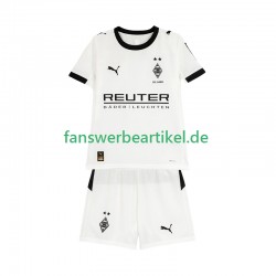 Trikot Borussia Mönchengladbach Kinder Heimausrüstung 2025-2026 Kurzarm