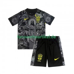 Cheist the Redeemer Football Shirts Brasilien Kinder Heimausrüstung 2024 Kurzarm