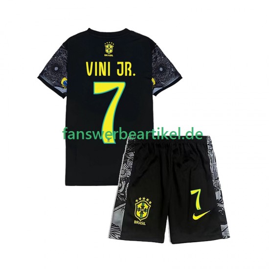 Vinicius Junior 7 Cheist the Redeemer Football Shirts Brasilien Kinder Heimausrüstung 2024 Kurzarm