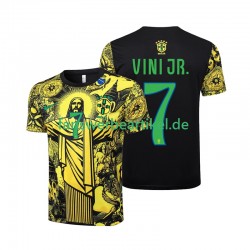 Vinicius Junior 7 Jesus Trikot Brasilien Herren Heimausrüstung 2024 Kurzarm
