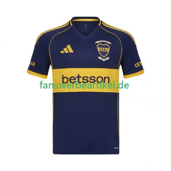 Trikot Boca Juniors Herren Heimausrüstung 2025-2026 Kurzarm