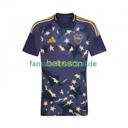 Trikot Boca Juniors Herren Ausweich ausrüstung 2025 Kurzarm