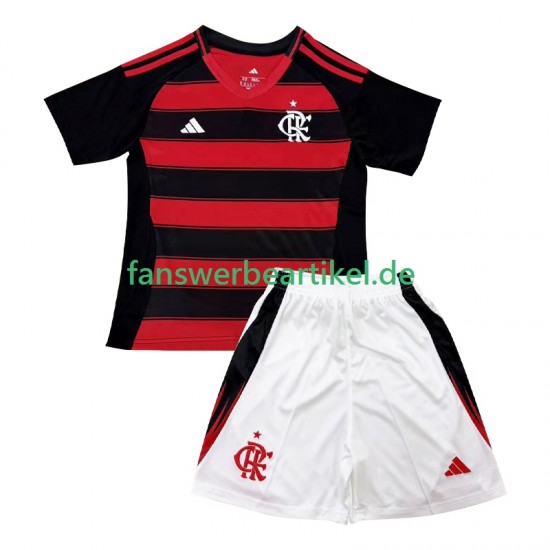 Trikot CR Flamengo Kinder Heimausrüstung 2025-2026 Kurzarm
