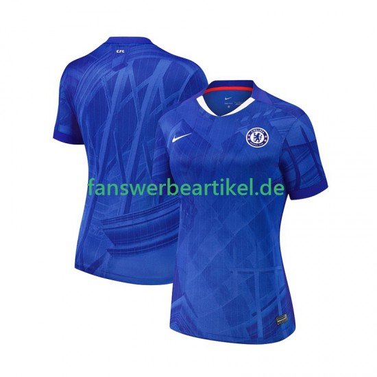 Trikot Chelsea Dame Heimausrüstung 2025-2026 Kurzarm