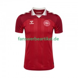 Trikot Dänemark Herren Heimausrüstung 2025 Kurzarm