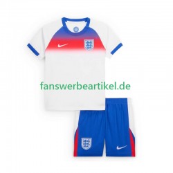 Trikot England Kinder Heimausrüstung 2025 Kurzarm