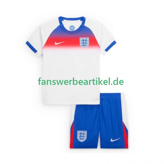Trikot England Kinder Heimausrüstung 2025 Kurzarm