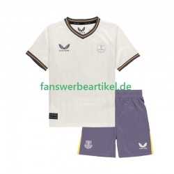 Trikot Everton Kinder Ausweich ausrüstung 2024-2025 Kurzarm