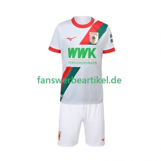 FC Augsburg Trikot Kinder Heimausrüstung 2025-2026 Kurzarm