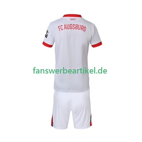 FC Augsburg Trikot Kinder Heimausrüstung 2025-2026 Kurzarm