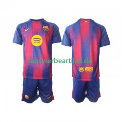 Trikot FC Barcelona Kinder Heimausrüstung 2025-2026 Kurzarm