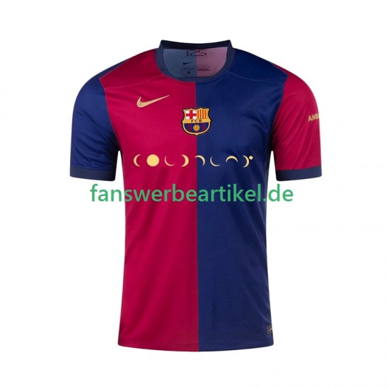 Coldplay Trikot FC Barcelona Herren Heimausrüstung 2024-2025 Kurzarm