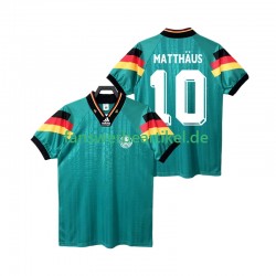 MATTHAUS 10 Retro 1992 Trikot Deutschland Herren Auswärtsausrüstung Kurzarm