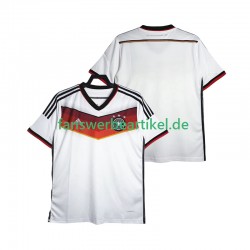 Retro World Cup 2014 Trikot Deutschland Herren Heimausrüstung Kurzarm