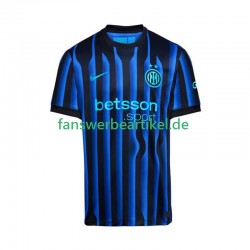 Trikot Inter Mailand Herren Heimausrüstung 2025-2026 Kurzarm