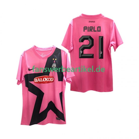 Andrea Pirlo 21 Retro -2012 Trikot Juventus Turin Herren Auswärtsausrüstung 2011 Kurzarm