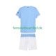 Trikot Manchester City Kinder Heimausrüstung 2025-2026 Kurzarm
