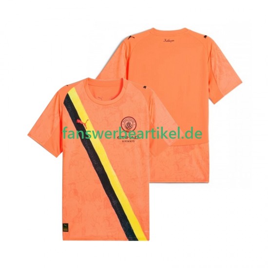 KIDSUPER Torwart Trikot Manchester City Herren Heimausrüstung 2025-2026 Kurzarm