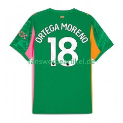 ORTEGA MORENO 18 Torwart Trikot Manchester City Herren Heimausrüstung 2025-2026 Kurzarm