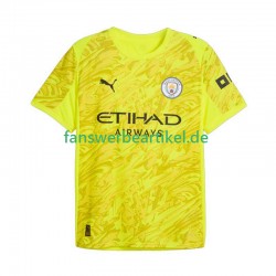 Torwart Trikot Manchester City Herren Ausweich ausrüstung 2025-2026 Kurzarm