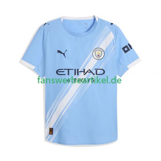 Trikot Manchester City Herren Heimausrüstung 2025-2026 Kurzarm