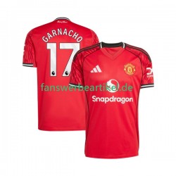 Alejandro Garnacho 17 Trikot Manchester United Herren Heimausrüstung 2025-2026 Kurzarm