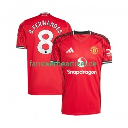 Bruno Fernandes 8 Trikot Manchester United Herren Heimausrüstung 2025-2026 Kurzarm