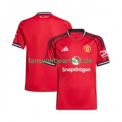 Trikot Manchester United Herren Heimausrüstung 2025-2026 Kurzarm
